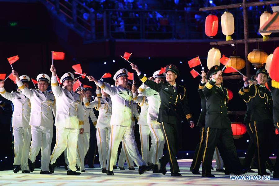 (SP)CHINA-WUHAN-7TH MILITARY WORLD GAMES-CLOSING CEREMONY