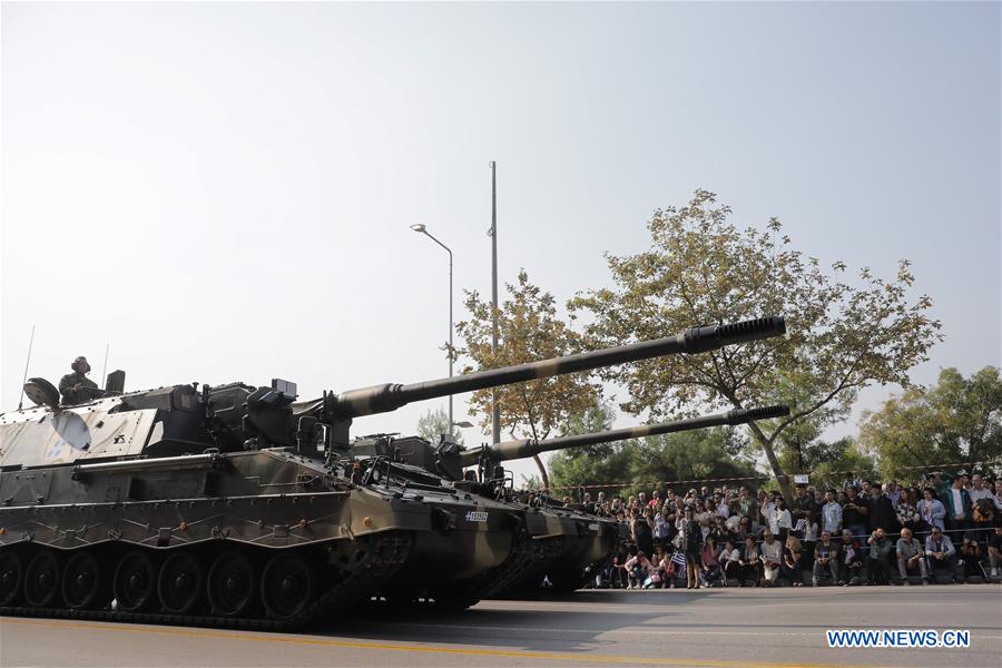 GREECE-THESSALONIKI-NATIONAL OHI DAY-PARADE