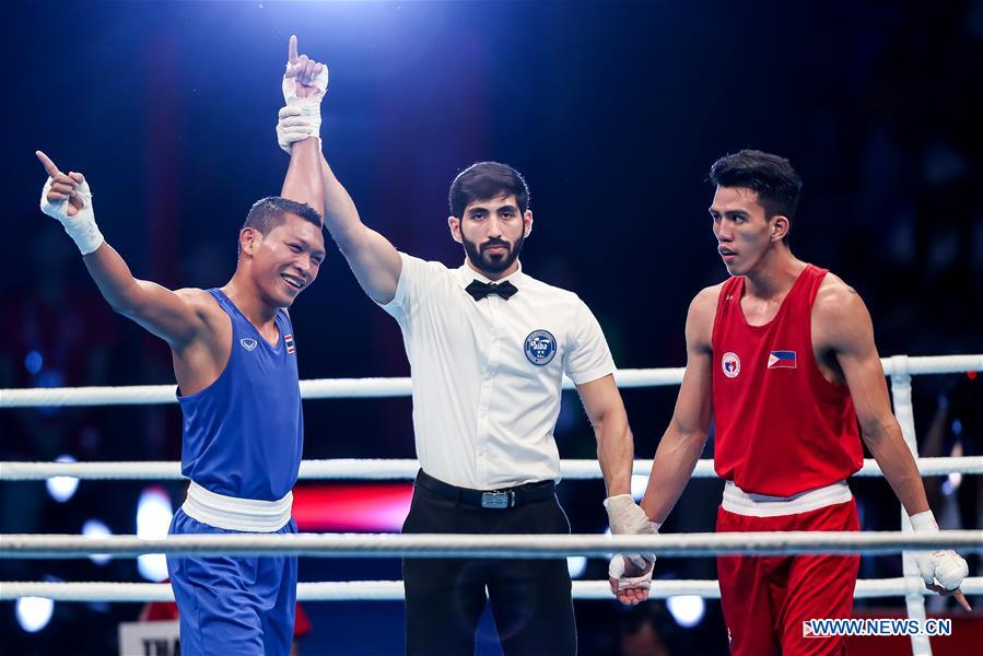 (SP)PHILIPPINES-SEA GAMES-MEN'S 69KG BOXING