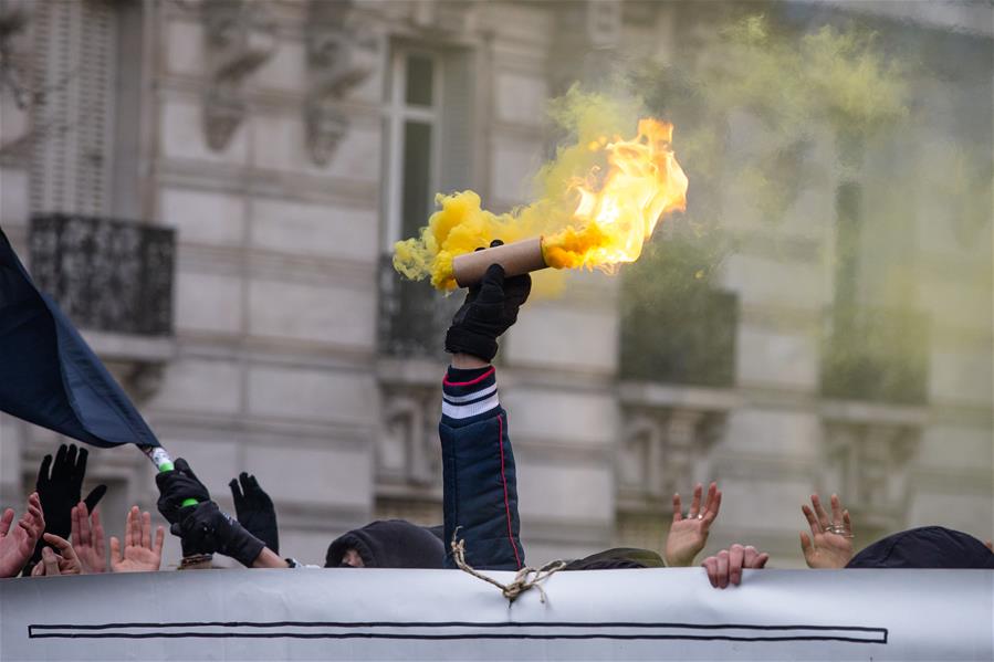 FRANCE-STRIKE-PENSION REFORM