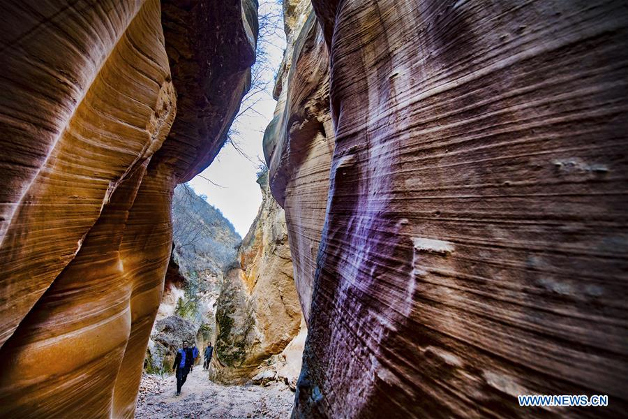 CHINA-SHAANXI-MAOXIANG CANYON-SCENERY(CN)