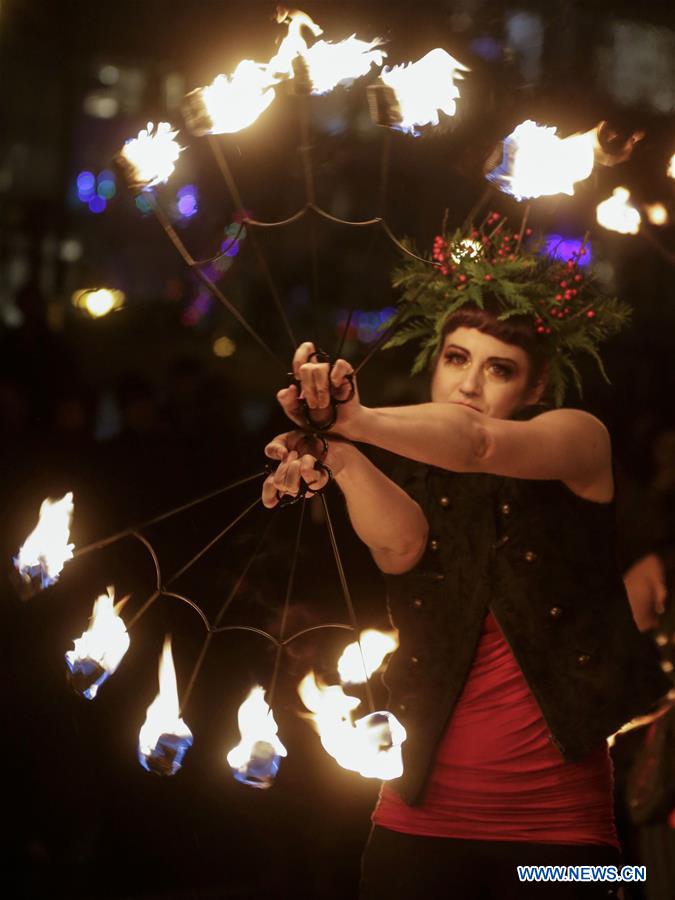 CANADA-VANCOUVER-WINTER SOLSTICE FESTIVAL