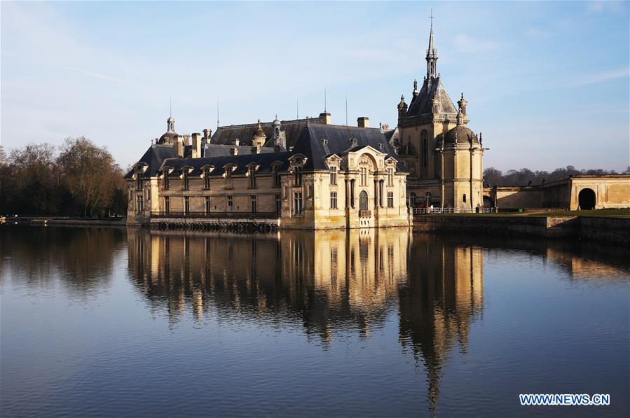 FRANCE-CHANTILLY CASTLE-FESTIVAL-DECORATIONS