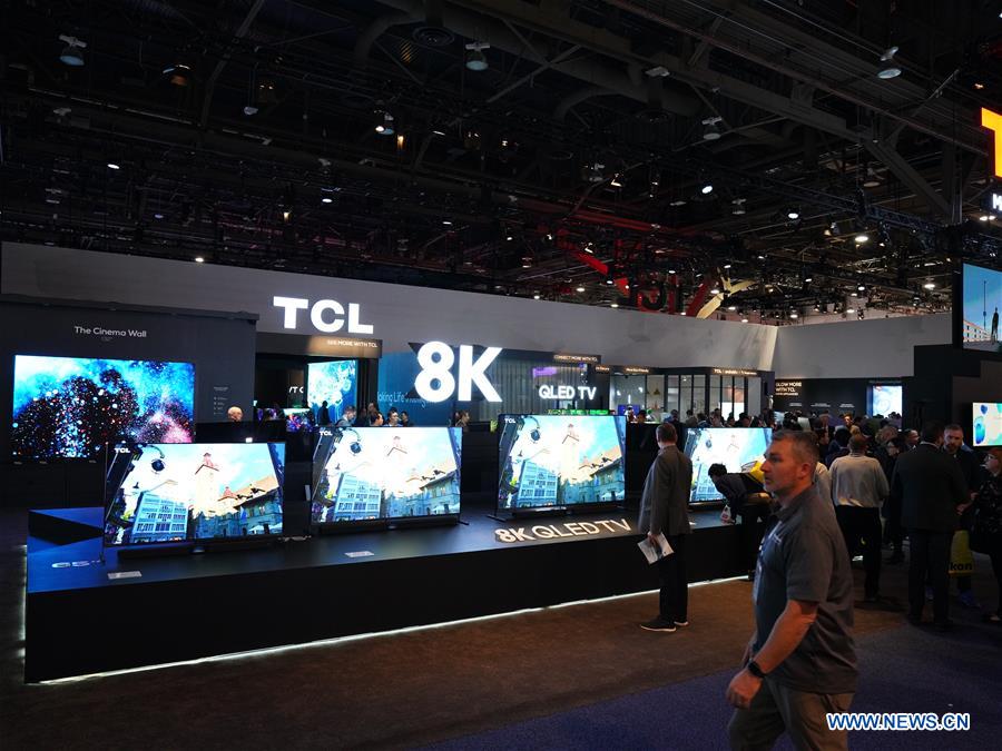 U.S.-LAS VEGAS-CES 2020-8K TV