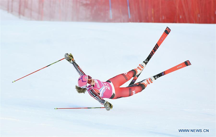 (SP)SWITZERLAND-LES DIABLERETS-WINTER YOG-ALPINE SKIING-WOMEN'S GIANT SLALOM