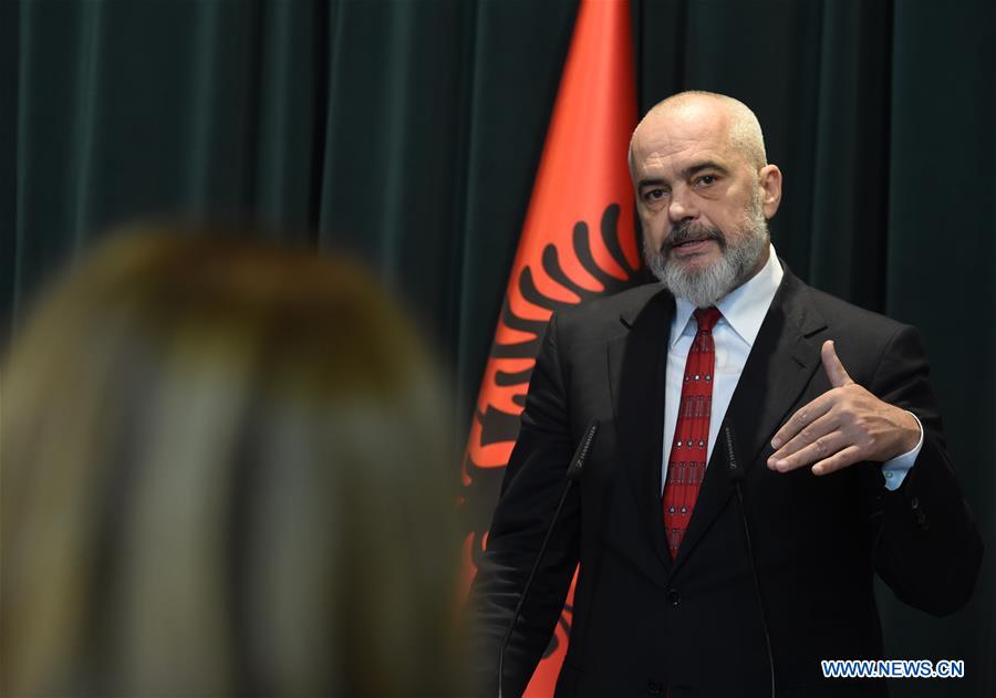 ALBANIA-TIRANA-EU-MEMBERSHIP TALKS