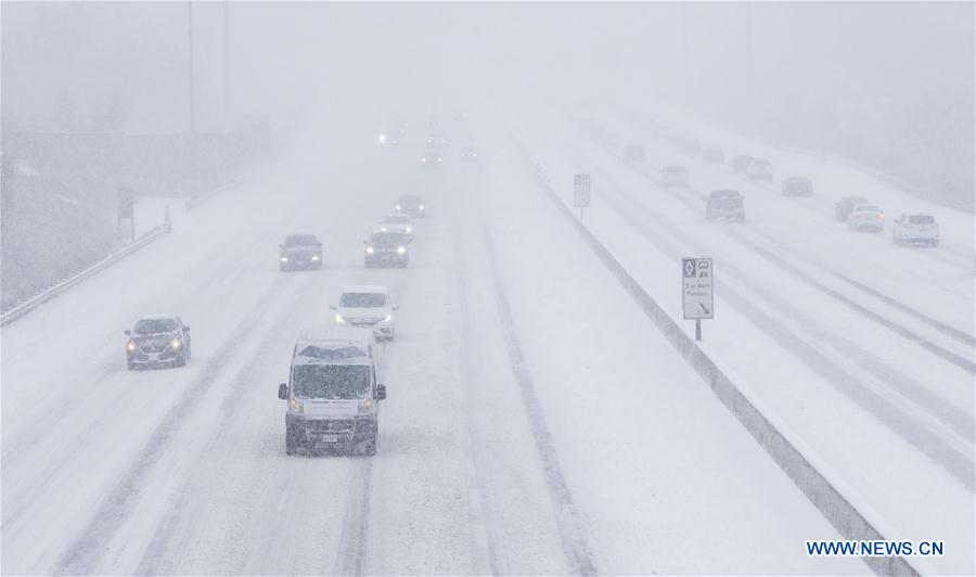 CANADA-TORONTO-WEATHER-SNOWFALL