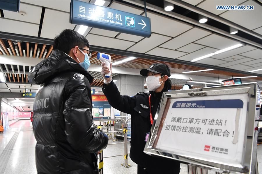 CHINA-XI'AN-CORONAVIRUS-PREVENTION (CN)