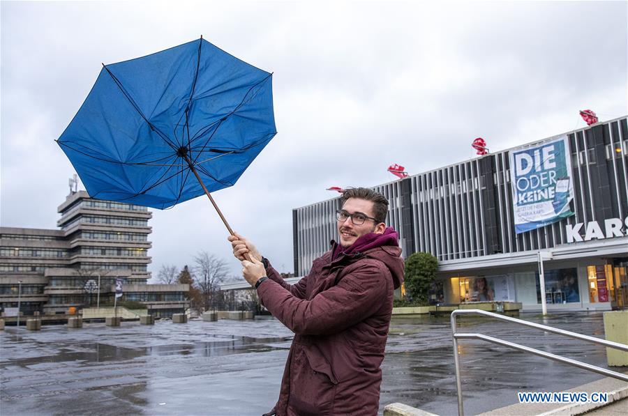 GERMANY-ISERLOHN-STORM-SABINE