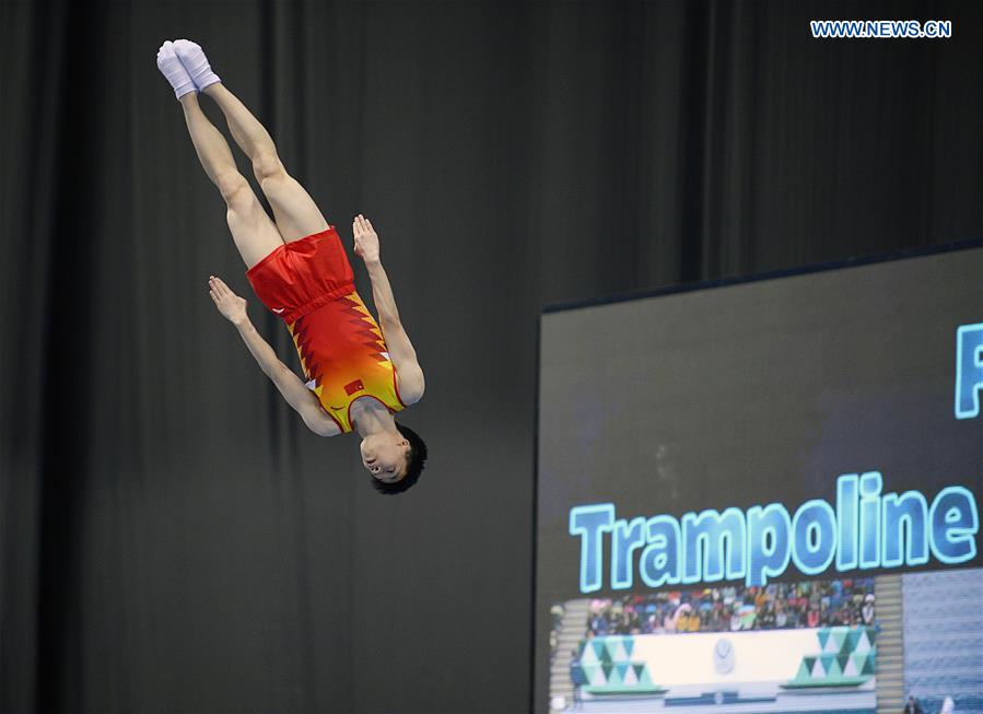 (SP)AZERBAIJAN-BAKU-2020 FIG WORLD CUP IN TRAMPOLINE GYMNASTICS AND TUMBLING