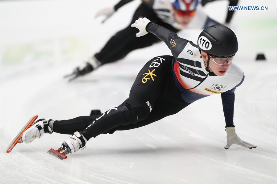 (SP)THE NETHERLANDS-DORDRECHT-ISU WORLD CUP-SHORT TRACK