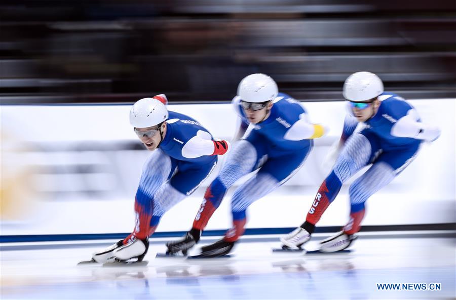 (SP)U.S.-SALT LAKE CITY-ISU-SINGLE DISTANCES SPEED SKATING-WORLD CHAMPIONSHIPS