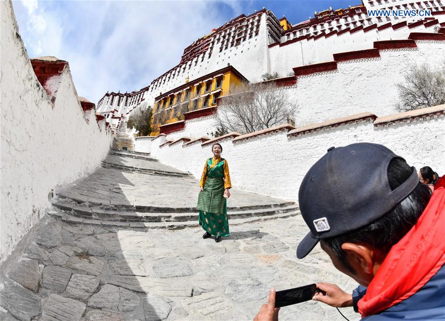 CHINA-TIBET-LHASA-POTALA PALACE-LIVESTREAM TOUR (CN)