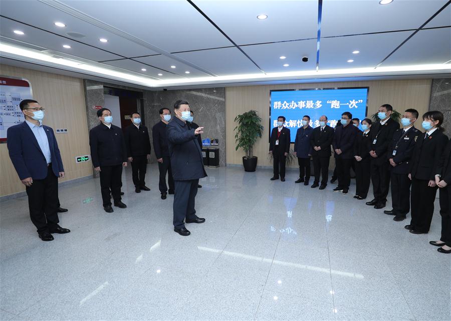 CHINA-ZHEJIANG-ANJI-XI JINPING-INSPECTION (CN)