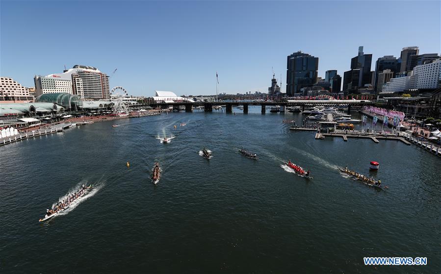 AUSTRALIA-SYDNEY-DRAGON BOAT RACE