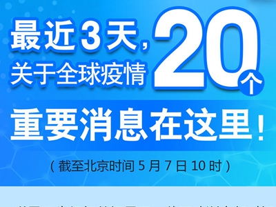 【图解】最近3天，关于全球疫情20个重要消息在这里！